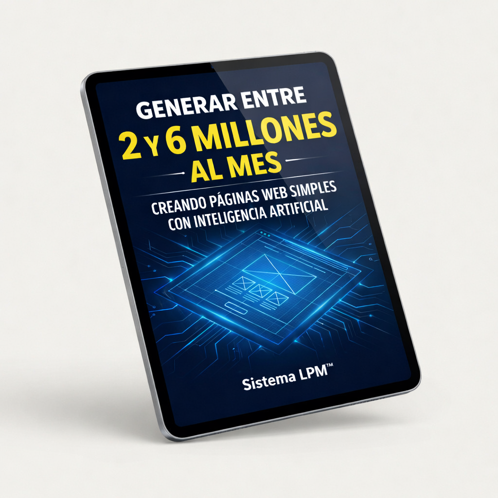 Sistema LPM™: Guía paso a paso para crear landing pages empresariales con IA